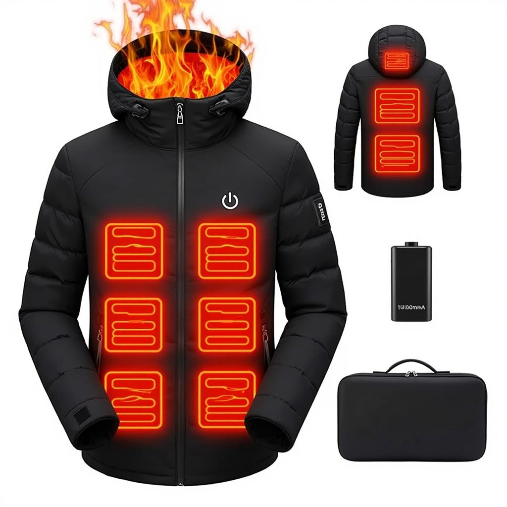 Heated Unisex Electric Jacket
